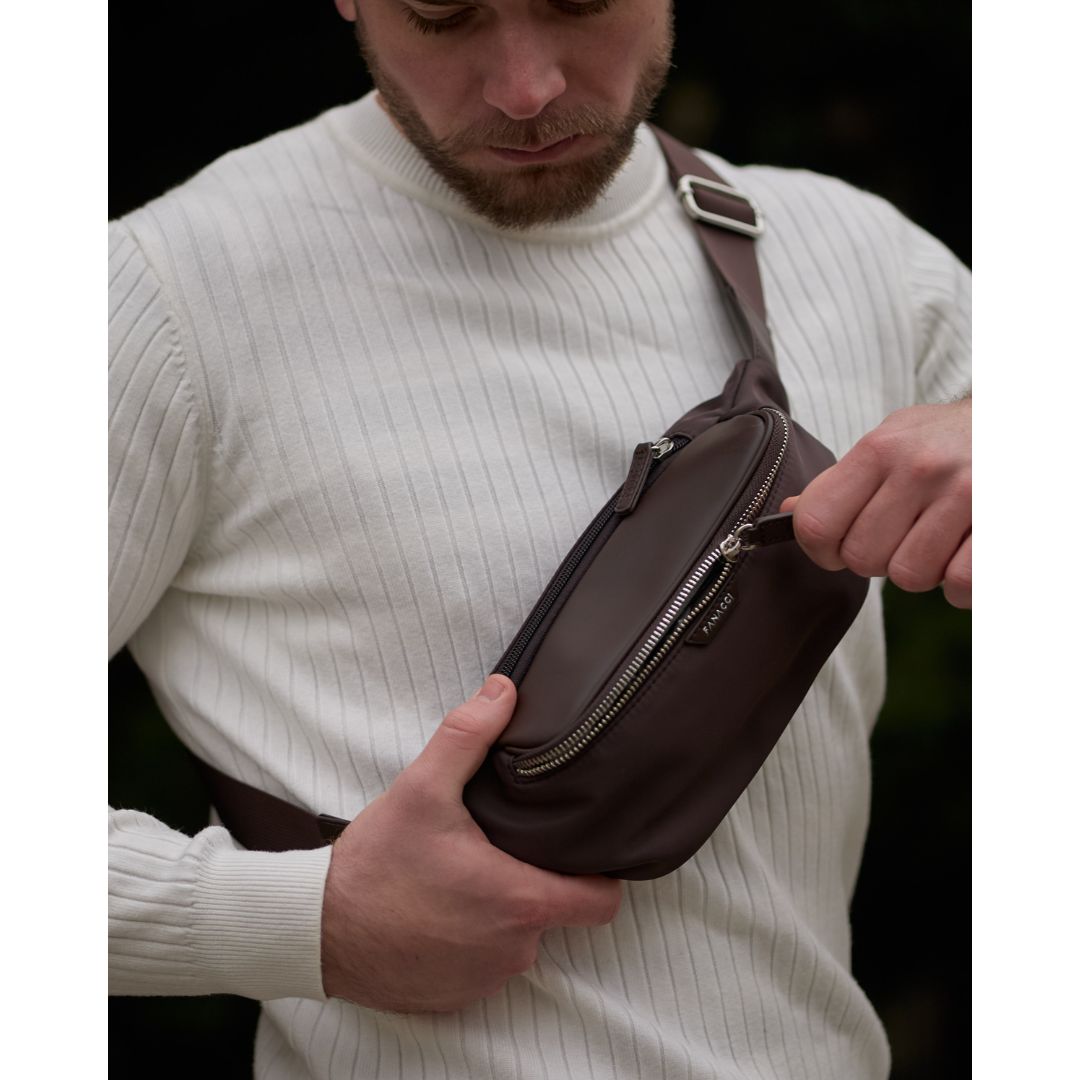 Explorer Sling Bag - Cafeine Brown