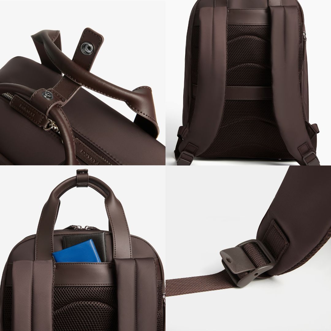 Innovator Organisational Backpack - Cafeine brown