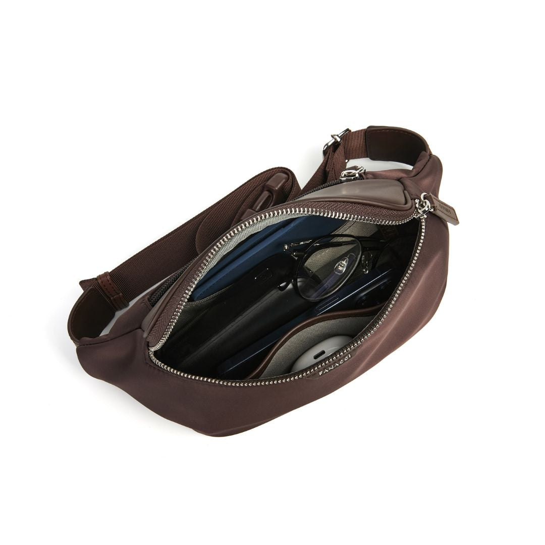 Explorer Sling Bag - Cafeine Brown