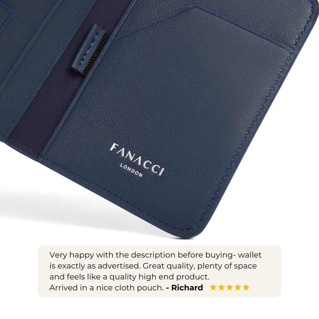 Achiever Slim Wallet - Nebula Blue