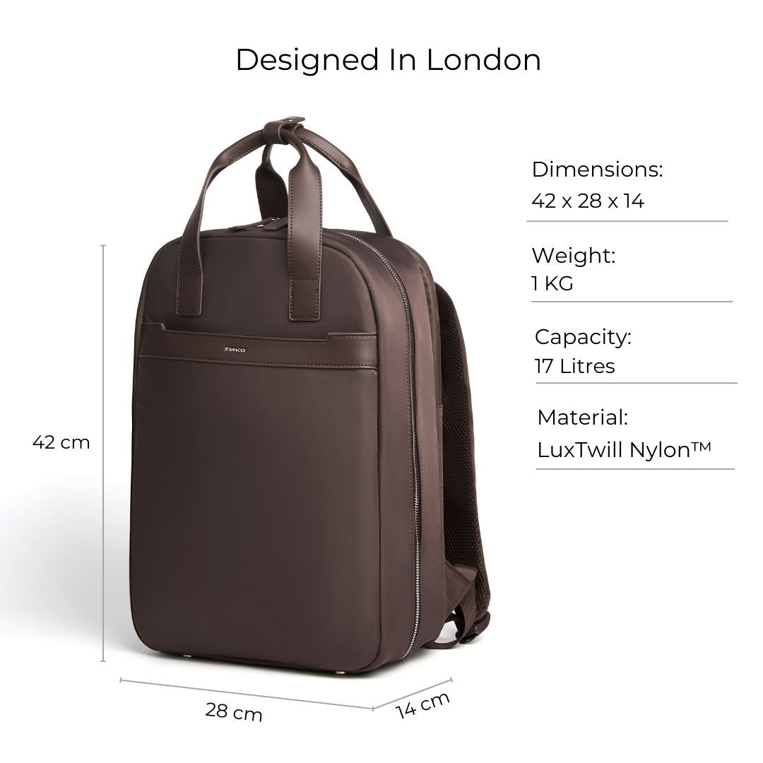 Innovator Organisational Backpack - Cafeine brown