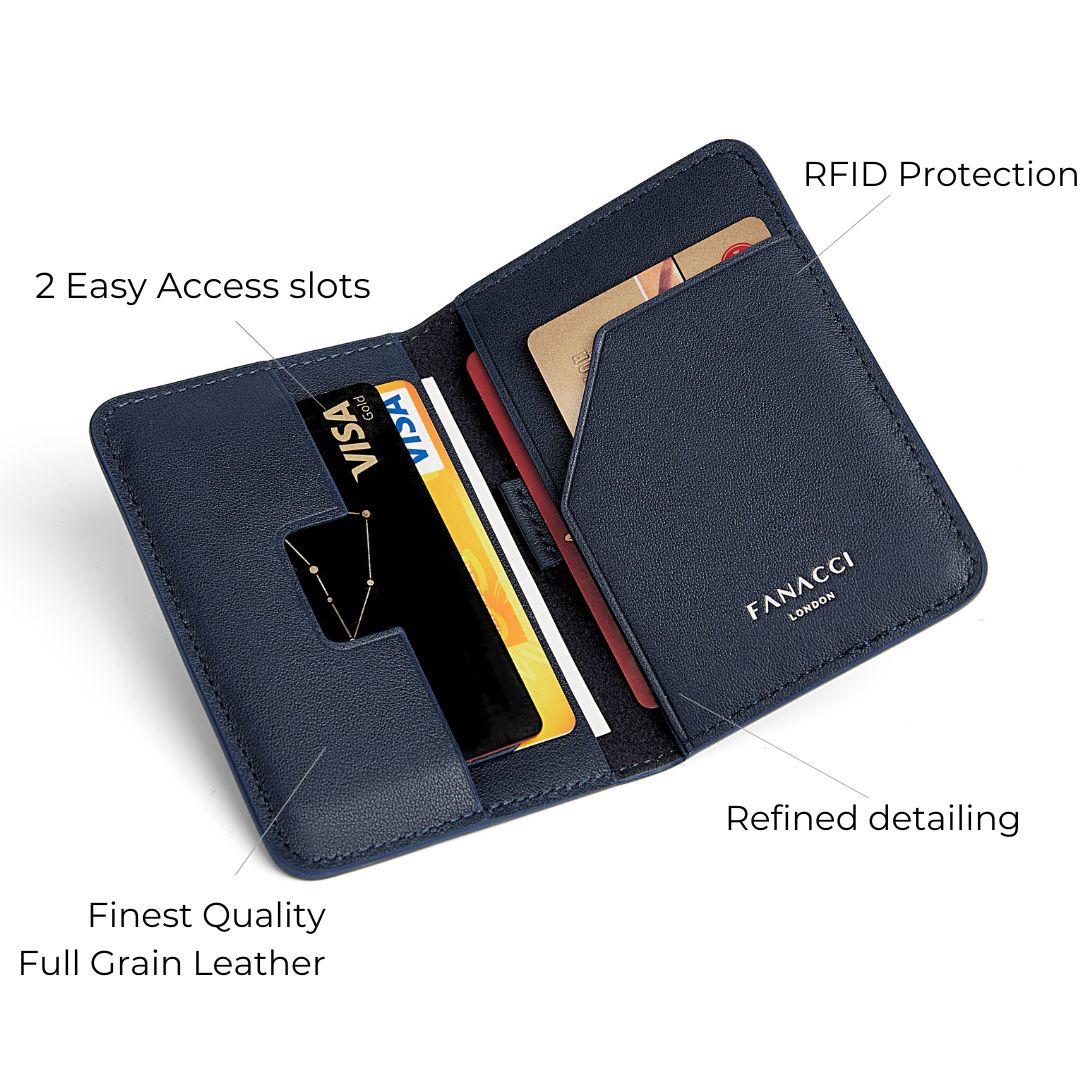 Achiever Slim Wallet - Nebula Blue